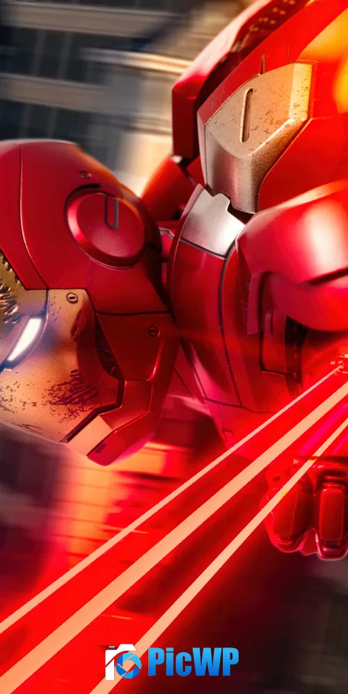 Iron Man Action 3K Mobile Wallpaper