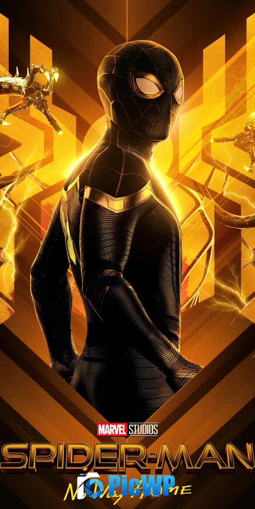 Spider-Man: No Way Home Poster 3K Mobile Wallpaper