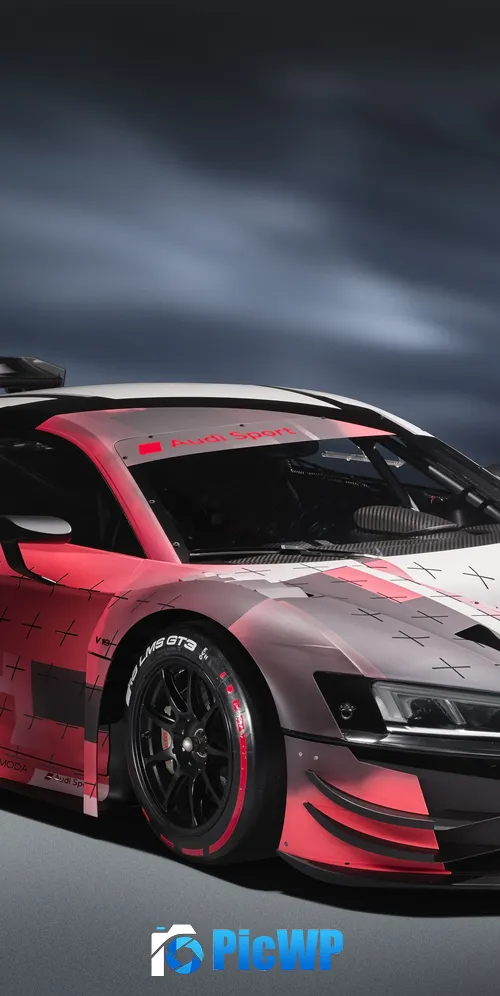Audi R8 LMS GT3 evo II Race cars 3K Mobile Wallpaper
