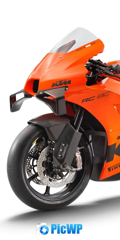KTM RC 8C Sports bikes 3K Mobile Wallpaper