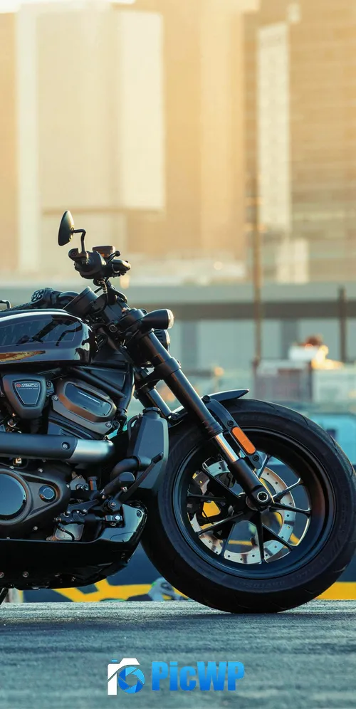 Harley-Davidson Sportster S Motorcycle 3K Mobile Wallpaper