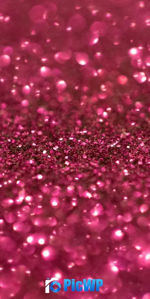 Pink Glitter Shimmering 3K Mobile Wallpaper