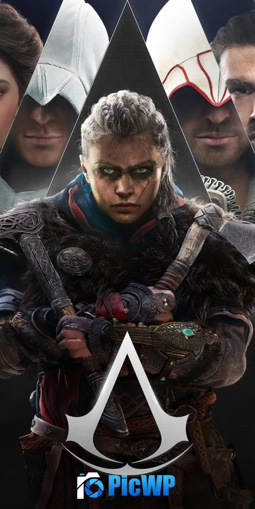 Assassin's Creed Valhalla Female Eivor 3K Mobile Wallpaper
