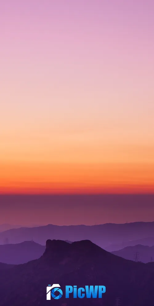 Lion Rock Hill Sunset 3K Mobile Wallpaper