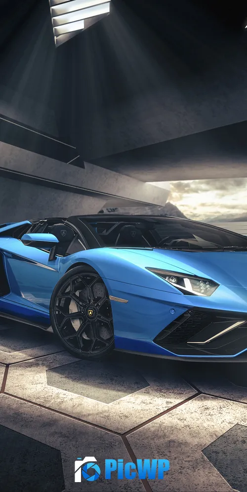 Lamborghini Aventador Ultimae Roadster Supercar 3K Mobile Wallpaper