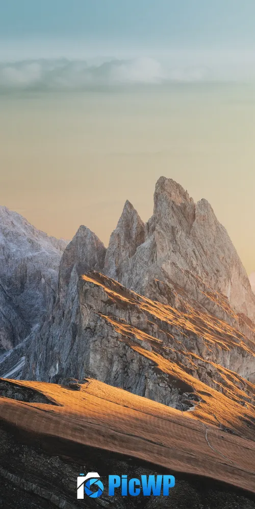 Glacier mountains 3K Mobile Wallpaper