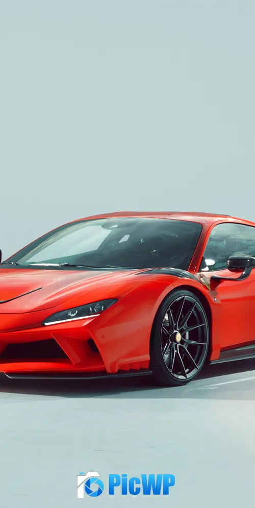 Novitec Ferrari F8 Tributo N-Largo 2021 3K Mobile Wallpaper