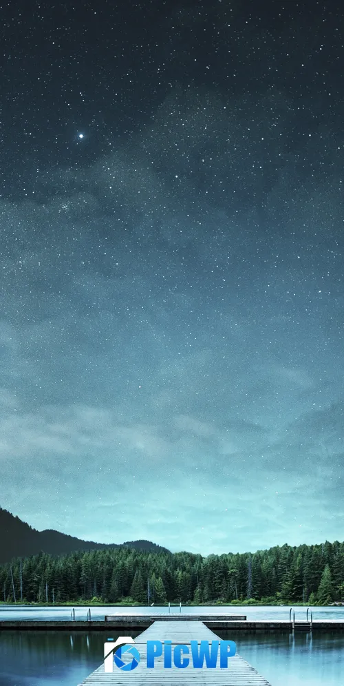 Jetty Lake 3K Mobile Wallpaper