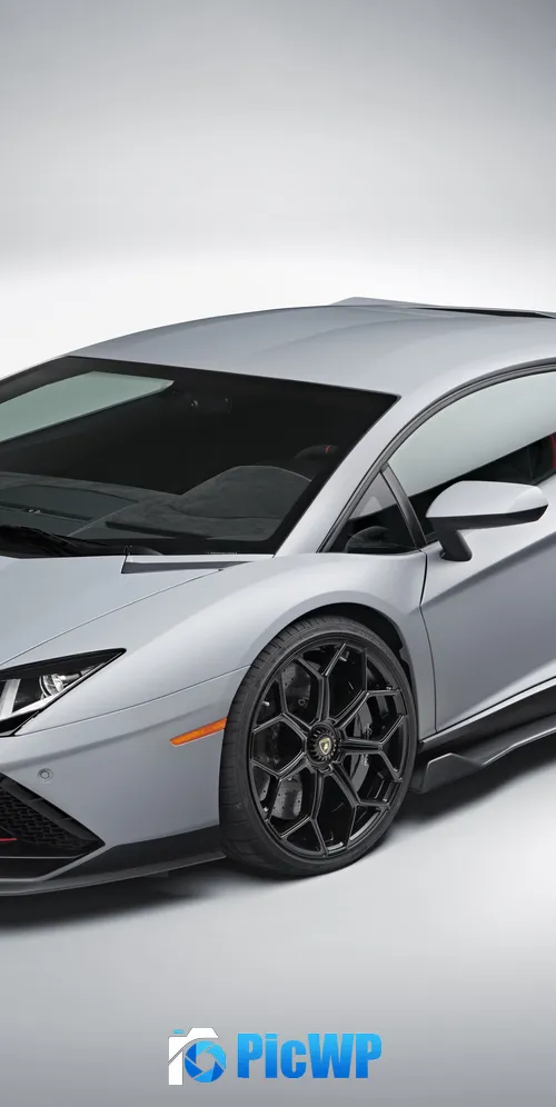 Lamborghini Aventador LP 780-4 Ultimae White 3K Mobile Wallpaper