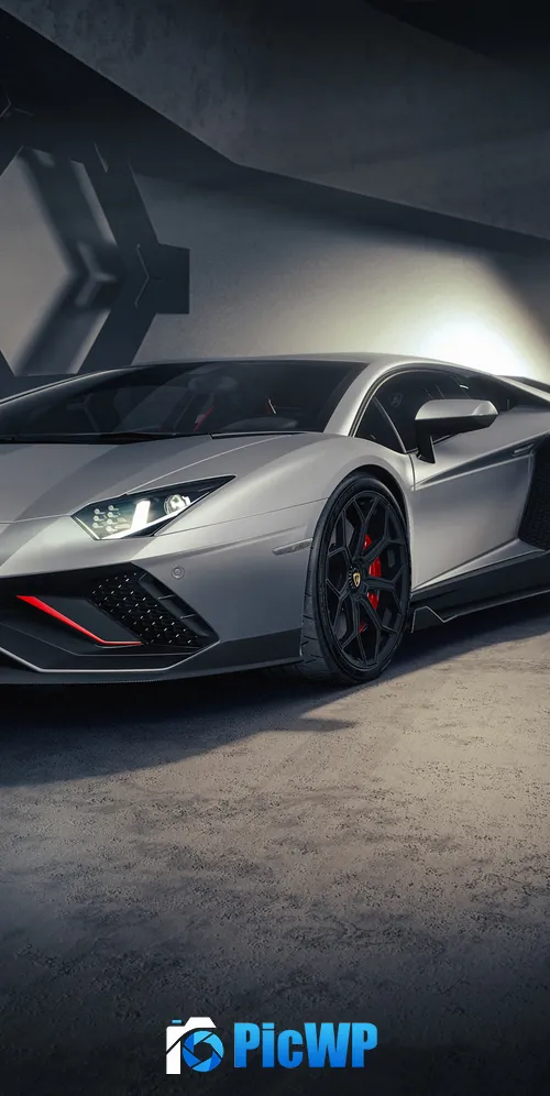 Lamborghini Aventador LP 780-4 Ultimae Dark aesthetic 3K Mobile Wallpaper