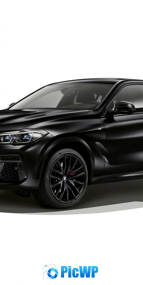 BMW X6 M50i Edition Black Vermilion Limited edition 3K Mobile Wallpaper