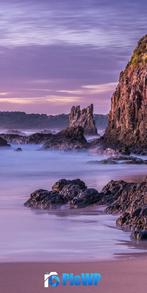 Cathedral Rocks Australia 3K Mobile Wallpaper