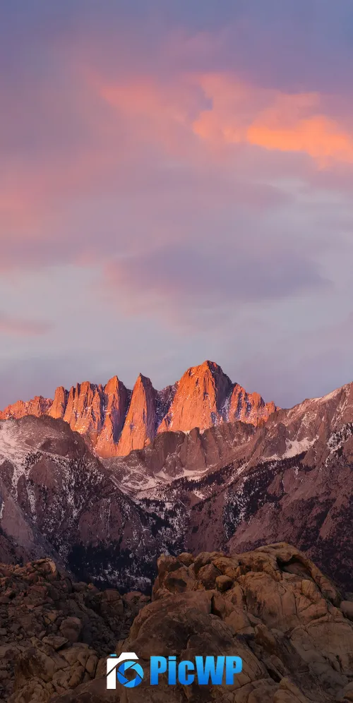 macOS Sierra Sierra Nevada 3K Mobile Wallpaper