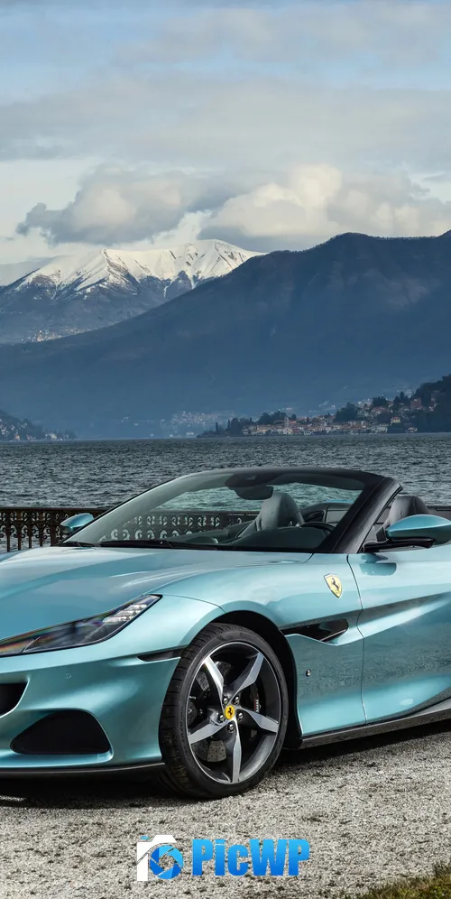 Ferrari Portofino M Sports cars 3K Mobile Wallpaper