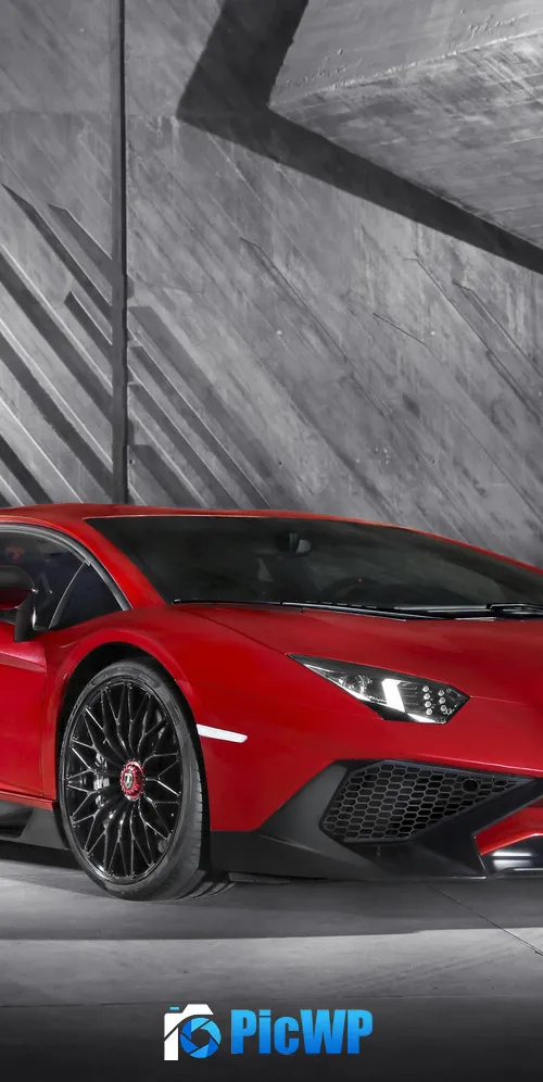 Lamborghini Aventador Superveloce 3K Mobile Wallpaper