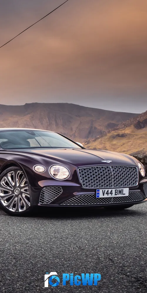 Bentley Continental GT Mulliner 3K Mobile Wallpaper