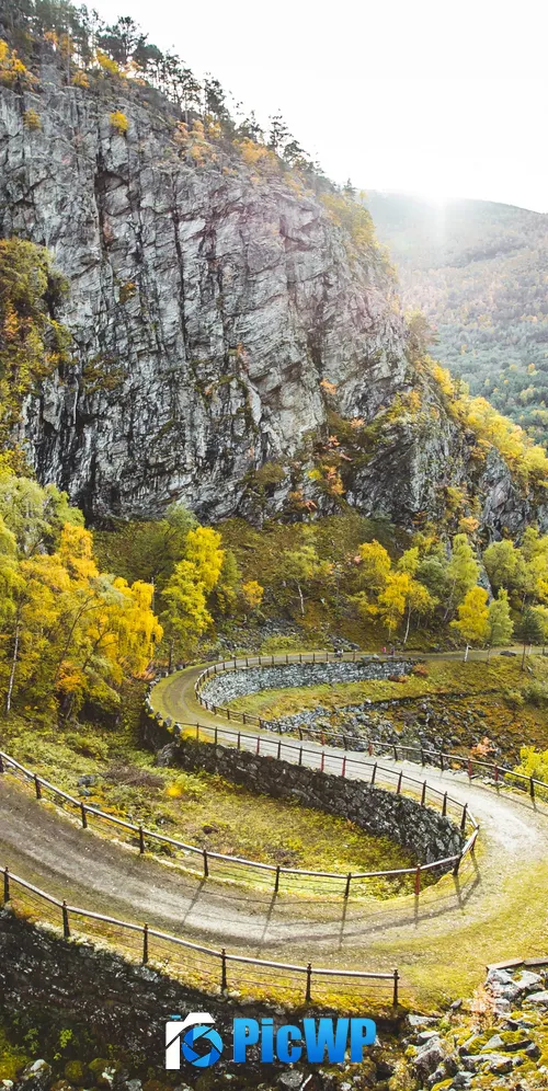 Filefjell Kongevegen Norway 3K Mobile Wallpaper