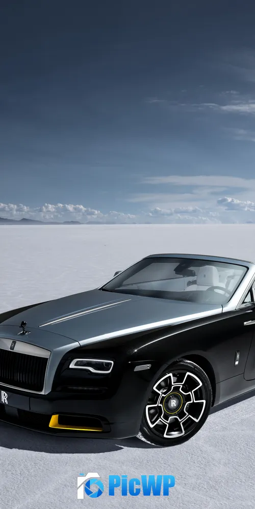 Rolls-Royce Dawn Black Badge 3K Mobile Wallpaper