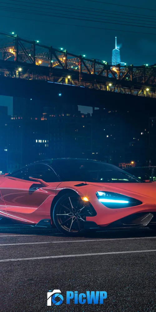 McLaren 765LT Supercar 3K Mobile Wallpaper