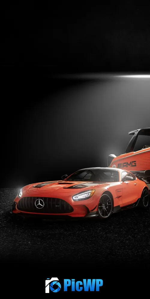 Mercedes-AMG GT Black Series 3K Mobile Wallpaper