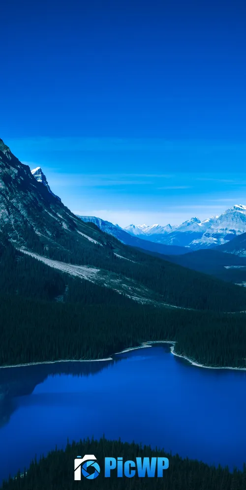 Peyto Lake Banff National Park 3K Mobile Wallpaper