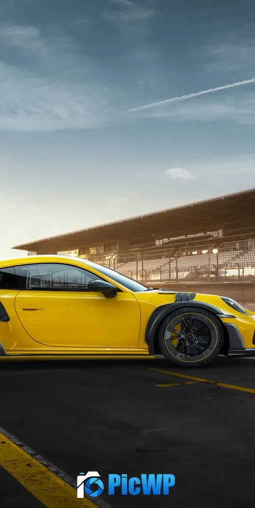 TechArt Porsche GTstreet R Sports cars 3K Mobile Wallpaper
