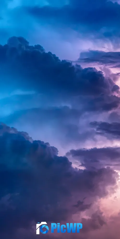Thunderstorm Lightning 3K Mobile Wallpaper