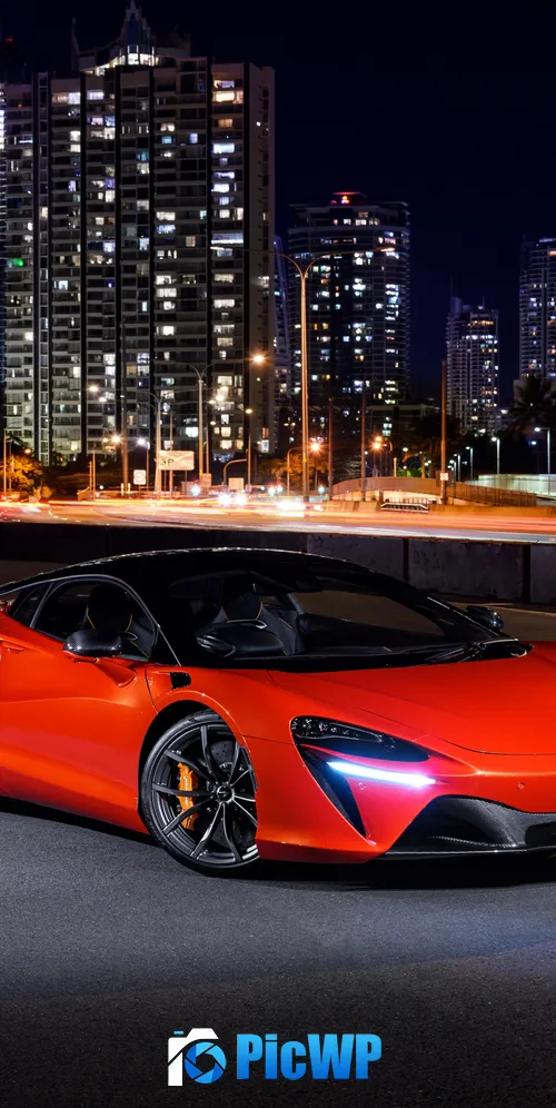 McLaren Artura Hybrid Supercar 3K Mobile Wallpaper
