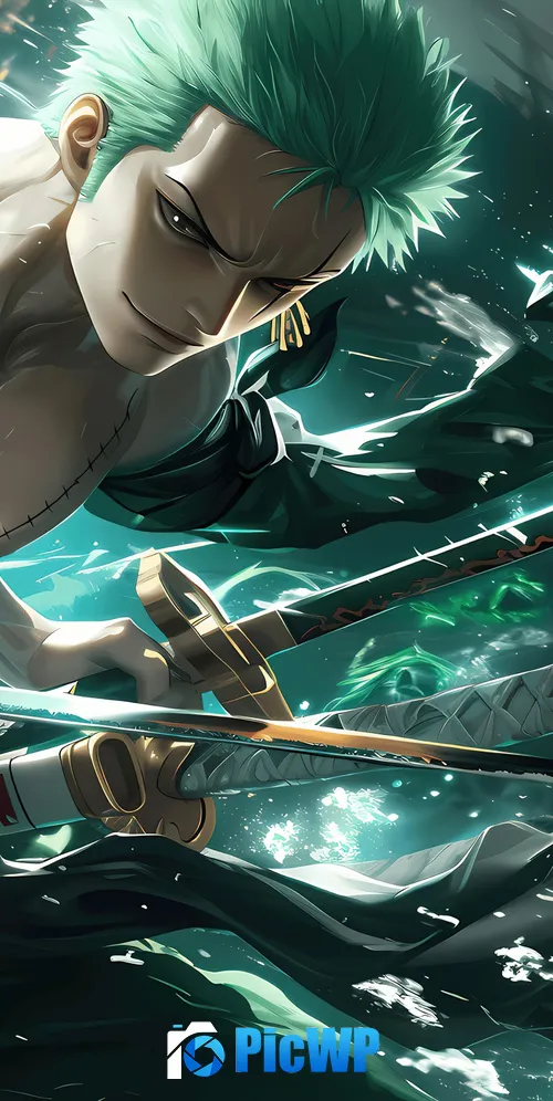 Roronoa Zoro Sword 3K Mobile Wallpaper