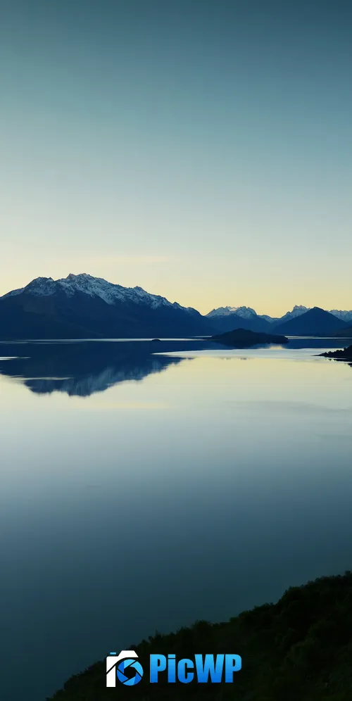 Lake Wakatipu Evening sky 3K Mobile Wallpaper