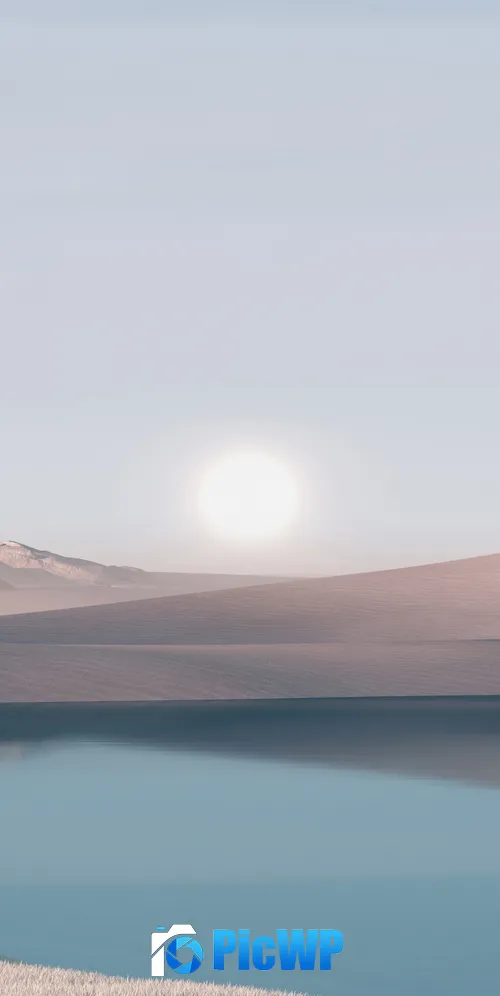 Windows 11 Desert 3K Mobile Wallpaper