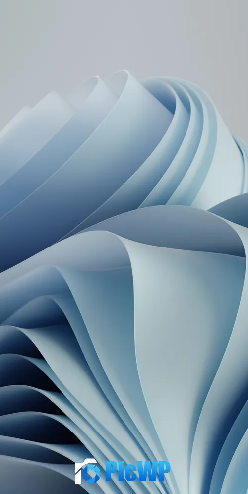 Windows 11 Light Stock 3K Mobile Wallpaper