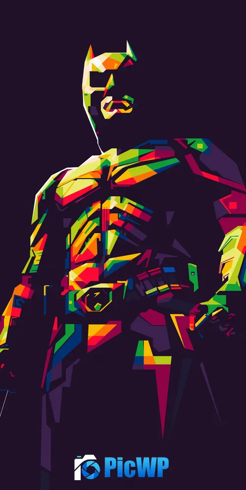 Batman Illustration 3K Mobile Wallpaper