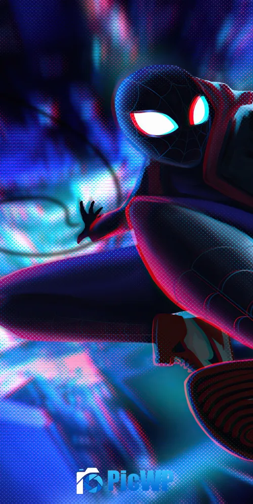 Miles Morales Illustration 3K Mobile Wallpaper