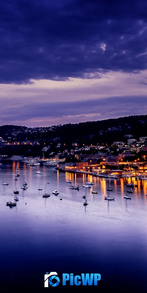 Villefranche-sur-Mer France 3K Mobile Wallpaper