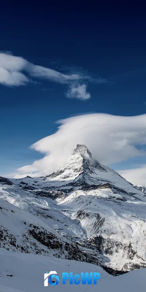 Matterhorn Mountain Peak 3K Mobile Wallpaper