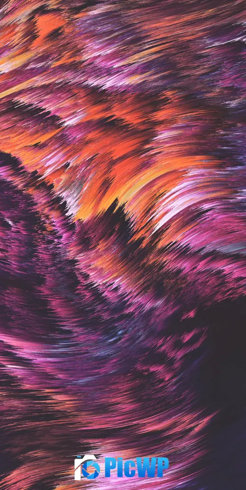 Pixels Glitch art 3K Mobile Wallpaper
