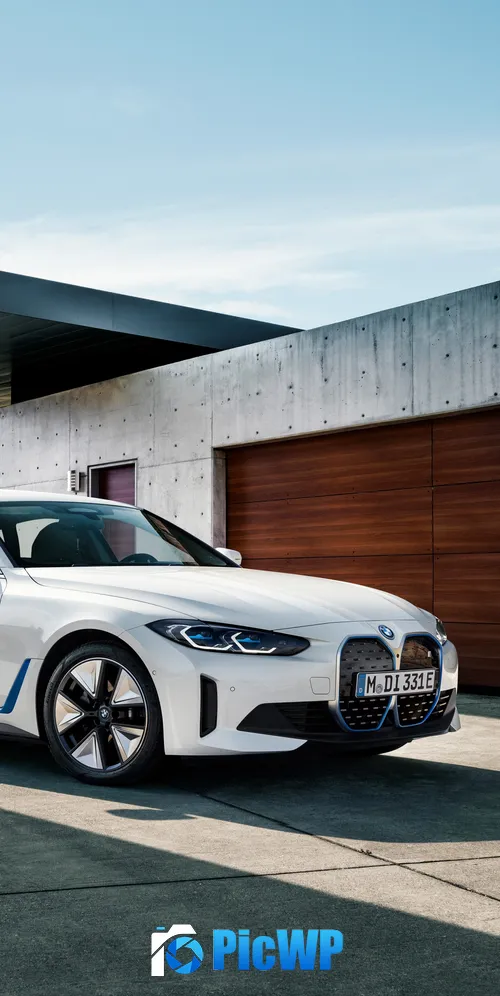 BMW i4 eDrive40 Electric cars 3K Mobile Wallpaper
