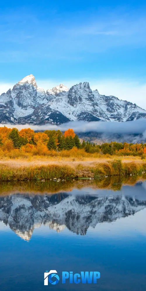 Grand Teton National Park Aesthetic 3K Mobile Wallpaper