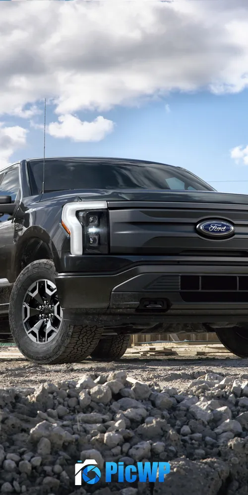 Ford F-150 Lightning Pro Electric trucks 3K Mobile Wallpaper