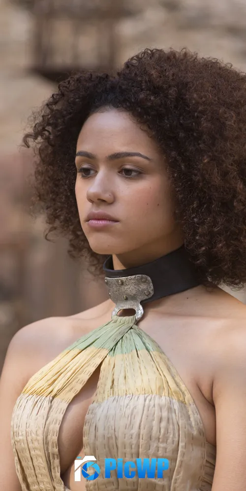 Missandei Nathalie Emmanuel 3K Mobile Wallpaper
