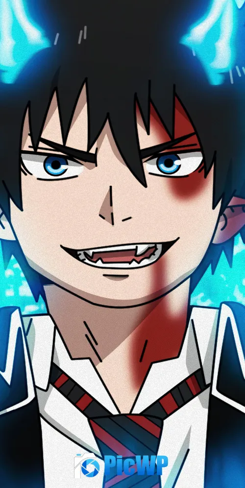 Rin Okumura Blue Exorcist 3K Mobile Wallpaper