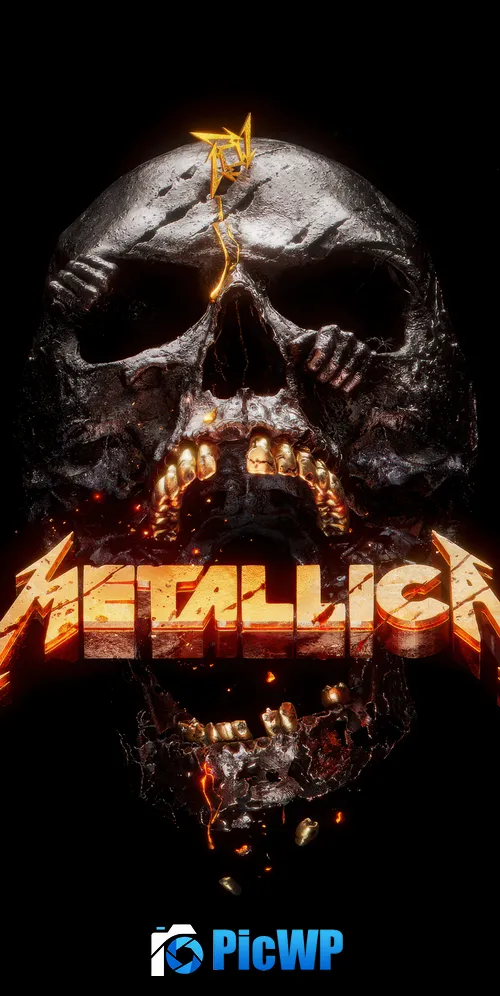 Metallica AMOLED 3K Mobile Wallpaper