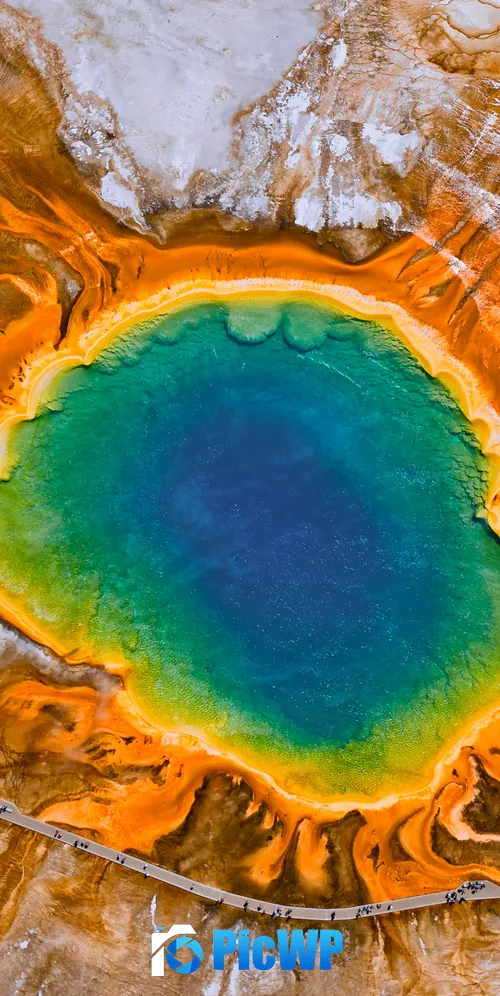 Yellowstone Caldera Yellowstone National Park 3K Mobile Wallpaper