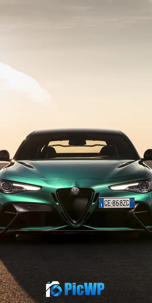 Alfa Romeo Giulia GTAm 2021 3K Mobile Wallpaper