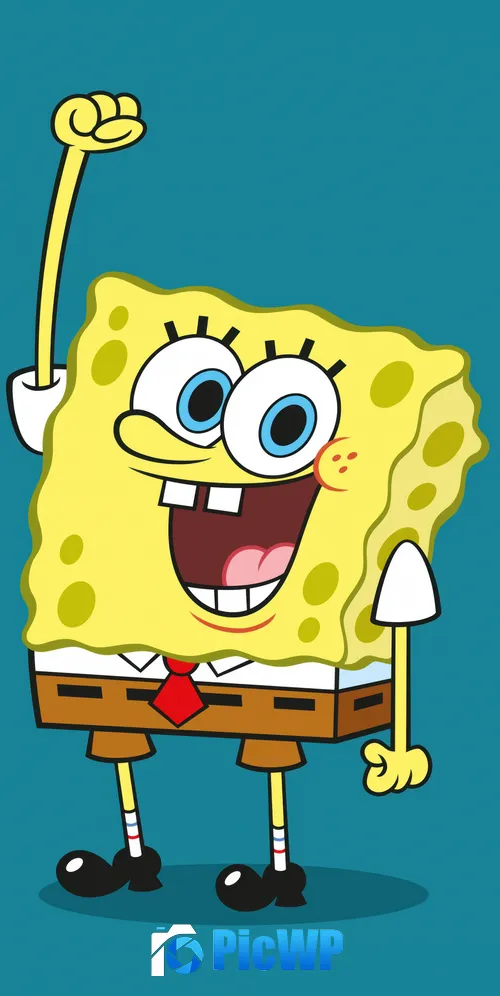 SpongeBob Cartoon 3K Mobile Wallpaper