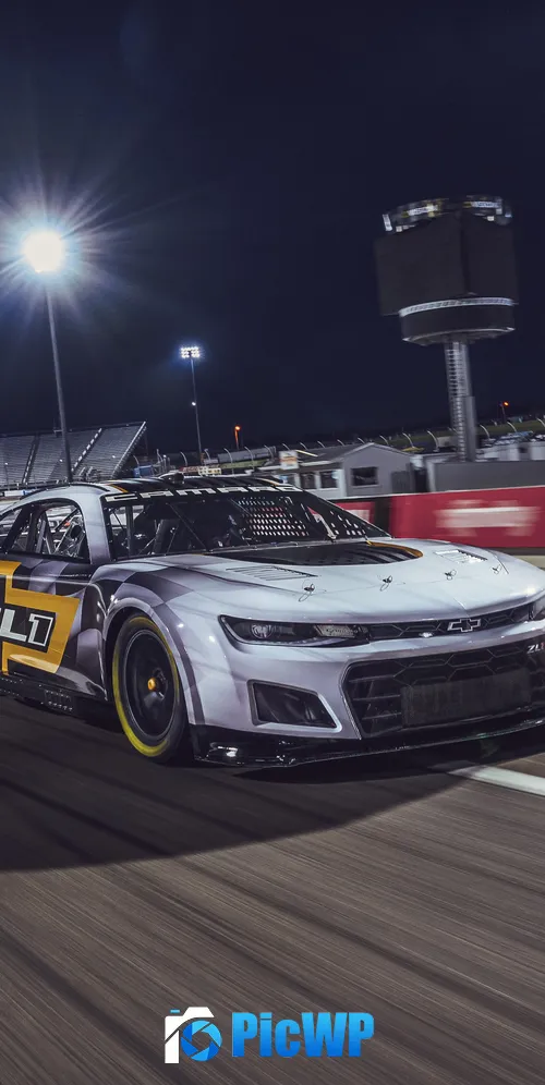 Chevrolet Camaro ZL1 NASCAR Race Car 3K Mobile Wallpaper