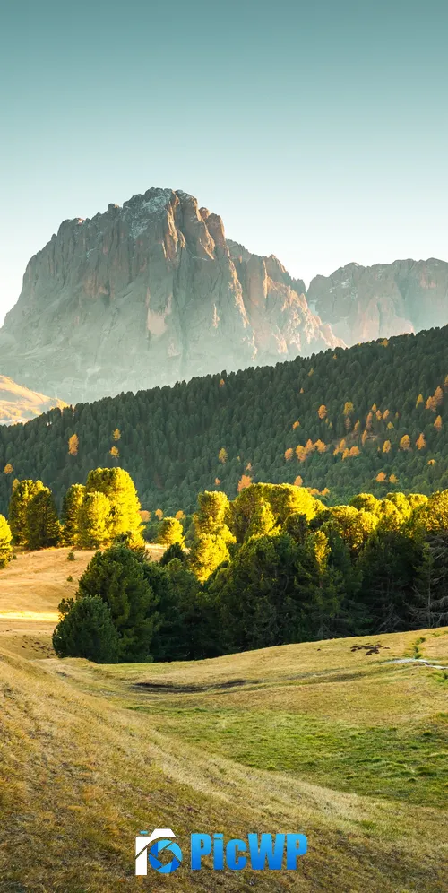 Seceda Mountain Italy 3K Mobile Wallpaper
