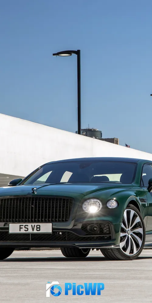 Bentley Flying Spur V8 2021 3K Mobile Wallpaper