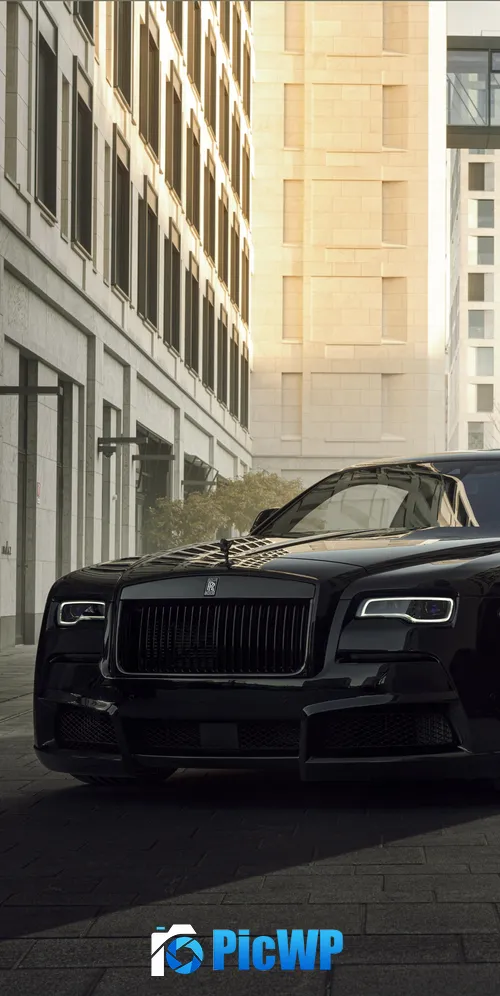 Spofec Rolls-Royce Wraith Black Badge Overdose 3K Mobile Wallpaper